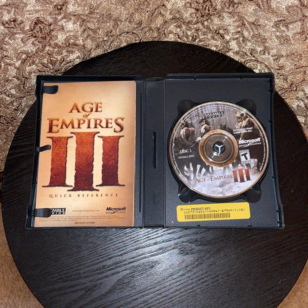 Microsoft Game Studios Age of Empires III PC Game Set.  Rated TEEN. - Picture 4 of 5